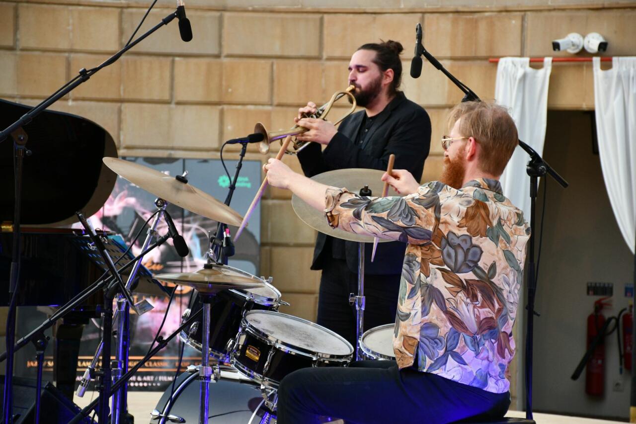 Bakı Piano Festivalının çərçivəsinda David Six Trionun caz konserti təqdim edildi - VİDEO - FOTO
