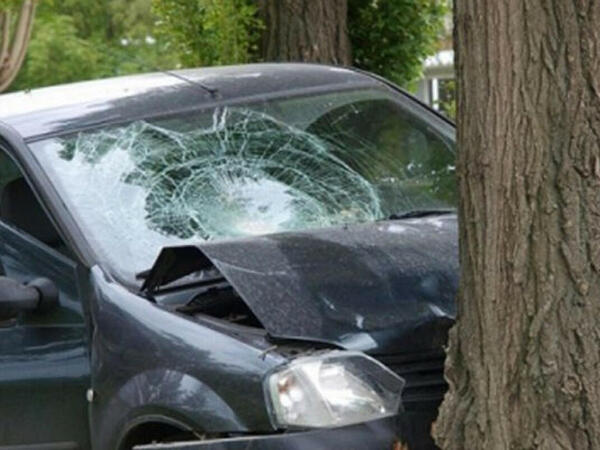 Beyləqanda avtomobil ağaca çırpılıb - <span class="color_red"> sürücü öldü</span>
