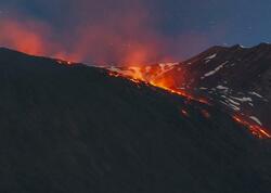 Etna vulkanı yenidən aktivləşdi - <span class="color_red">FOTO</span>