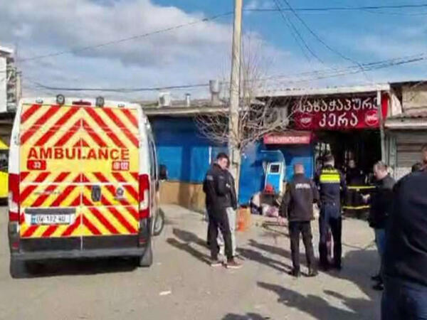 Gürcüstanda bazarda atışma - 4 nəfər öldü - <span class="color_red">YENİLƏNİB - VİDEO</span>