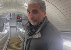 Əməkdar artist 21 ildən sonra ilk dəfə metroda - VİDEO