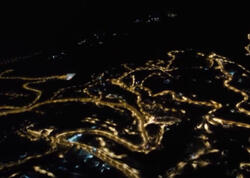 Ecazkar Laçından dronla çəkilmiş gecə görüntüləri - <span class="color_red">VİDEO</span>