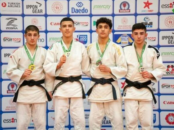 Azərbaycan cüdoçuları Türkiyədə Avropa Kubokunun ilk günündə 12 medal qazanıblar