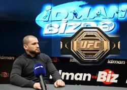 Xəyal Canıyev: “UFC kəmərini Azərbaycana gətirəcəm” - VİDEO