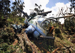 Hərbi helikopter qəzasında ölkənin baş komandanı öldü - <span class="color_red">FOTO</span>