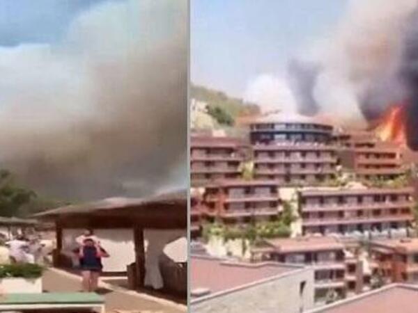 Ermənistanda oteli “Molotov kokteyli” ilə yandırdılar