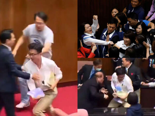 Tayvan parlamentində kütləvi dava: Hakim partiyanın üzvü <span class="color_red">bülletenləri...</span>
