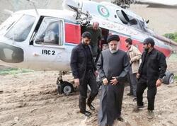 İran Prezidentini daşıyan helikopter qəzaya düşdü