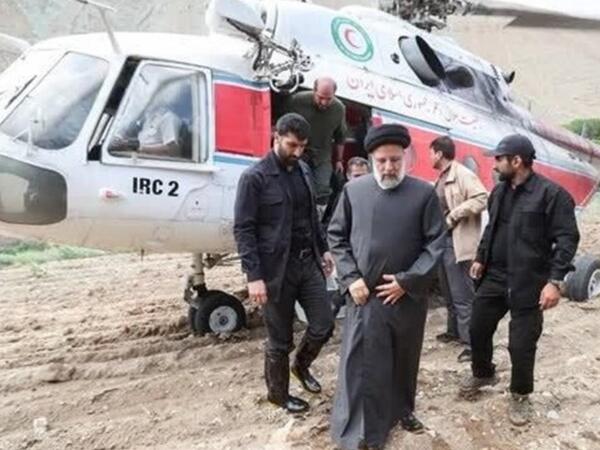 İran Prezidentini daşıyan helikopter qəzaya düşdü
