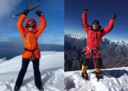 Everest zirvəsini fəth edən ən sürətli qadın: <span class="color_red">Nepal sakini rekord vurdu - FOTOlar</span>