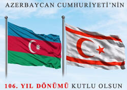 Azərbaycan torpaqların geri alınması ilə builki Müstəqillik Gününün verdiyi xüsusi qüruru ürəkdən bölüşürük - <span class="color_red">Ersin Tatar</span>