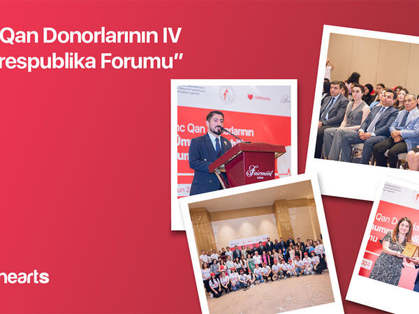 “Gənc Qan Donorlarının IV Ümumrespublika Forumu” baş tutub
