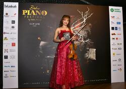Bakı Piano Festivalın-da Amerikalı Annelle Gregory performansı - FOTO