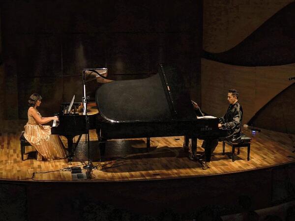 Beynəlxalq Muğam Mərkəzində “Pianissimo” adlı duet konsert təqdim olunub - FOTO