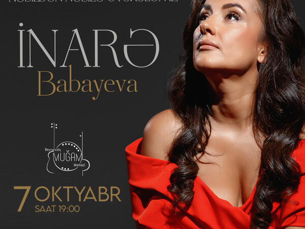 İnarə Babayeva Sona Aslanovanin 100 illiyi ilə əlaqədar solo konsert verəcək