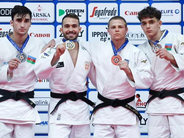 Avropa çempionatı: Aslan gümüş, Şamillə Kənan isə bürünc medal qazandı