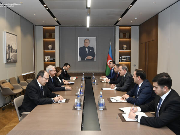 Ceyhun Bayramov Serdar Kılıçı qəbul edib - FOTO