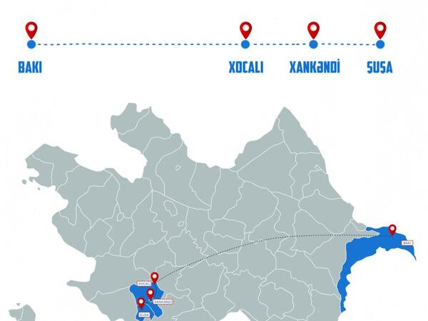 Bakıdan Şuşaya müntəzəm avtobus reysi fəaliyyətə başlayır