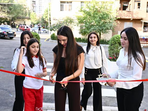 Leyla Əliyevanın iştirakı ilə növbəti abad həyət sakinlərin istifadəsinə verilib - FOTO