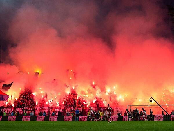 Naməlum şəxslər “Partizan”nın stadionunu yandırıblar