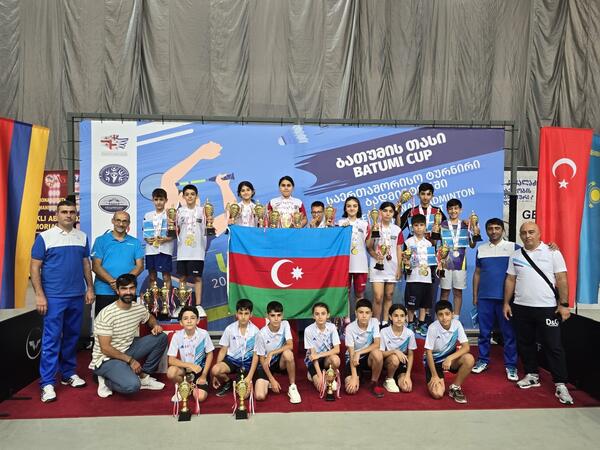 Badmintonçularımızdan 16 medal