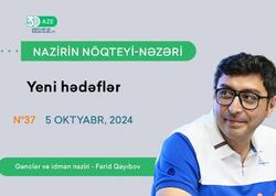 Fərid Qayıbov: “Qazanılan uğurlar günbəgün artsa da, bizi arxayın etmir”