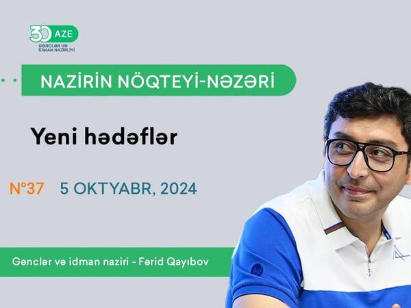 Fərid Qayıbov: “Qazanılan uğurlar günbəgün artsa da, bizi arxayın etmir”