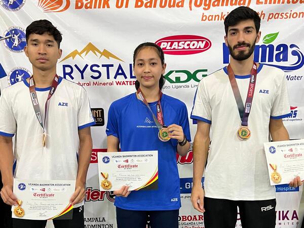 Badmintonçularımız Kampalada medal qazanıb - FOTO