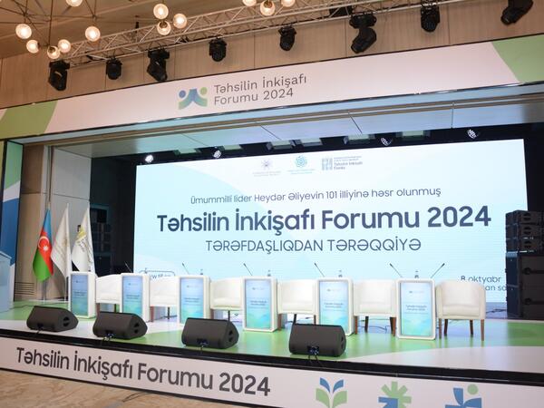 Bakıda Təhsilin İnkişafı Forumu keçirilir