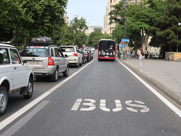 Avtobus zolağına görə yazılan cərimələr bu halda silinəcək