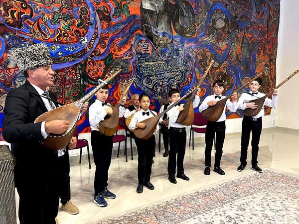 Gəncədə &quot;Musiqi kimliyimiz&quot; Layihəsi Aşiq Molla Cüməyə həsr olunub - FOTO