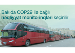 Bakıda COP29-la bağlı nəqliyyatın idarə edilməsi üzrə monitorinqlər aparılır