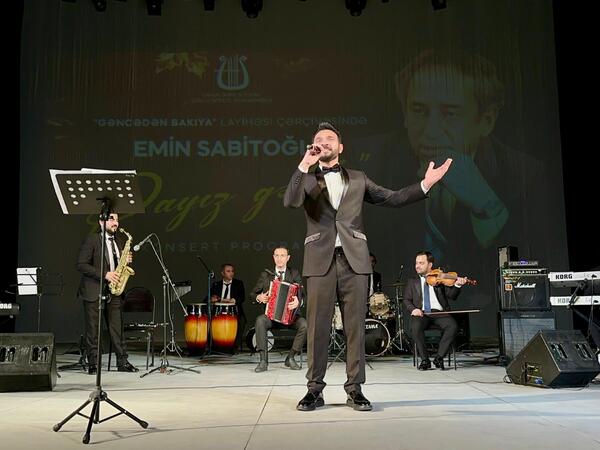 &quot;Gəncədən Bakiya&quot; layihəsi Emin Sabitoğluna həsr olundu - FOTO