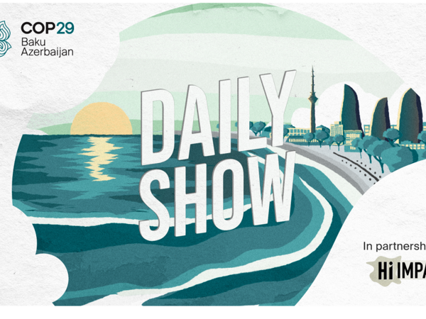 COP29 “Daily Show” televiziya proqramına start verir