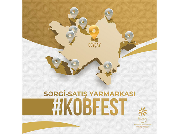 “KOB FEST” sərgi-satış yarmarkası bu dəfə Göyçayda