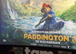 “CineMastercard”da Azərbaycan dilində dublyaj olunan “Paddinqton 3” komediyası