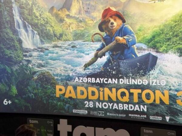 “CineMastercard”da Azərbaycan dilində dublyaj olunan “Paddinqton 3” komediyası