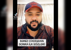 Ev dustağlığına buraxılan &quot;Beniz&quot; məhkəmə qərarından yayınır - <span class="color_red">VİDEO</span>