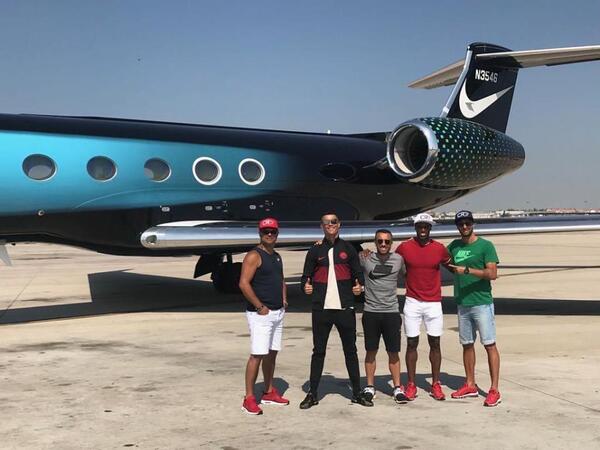 Ronaldonun 73 milyonluq yeni təyyarəsi - <span class="color_red">VİDEO</span>