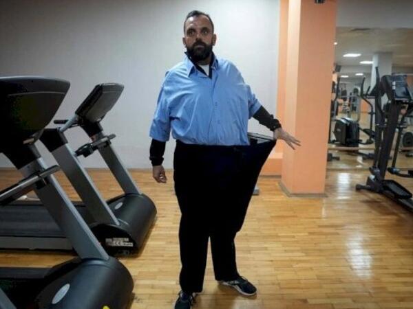 Qorxusuna görə 145 kilo arıqladı - FOTO