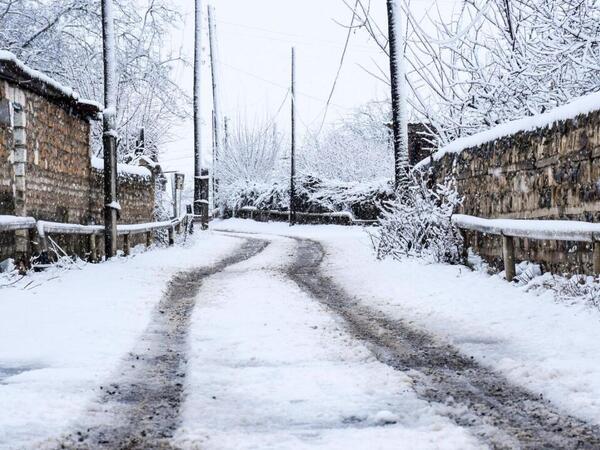 Bu ərazimizə 16 sm qar yağdı