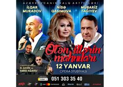 Azərbaycanın xalq artistləri konsert proqramı ilə çıxış edəcəklər