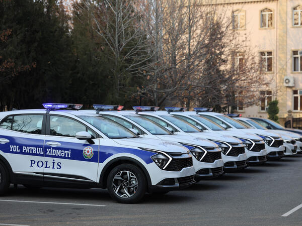 Polis orqanlarına yeni avtomobillər verildi - FOTO