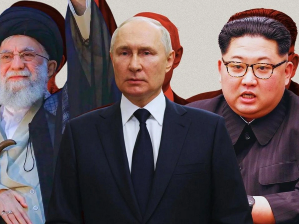 Fransadan rəzil addım: Xamenei, Putin və Kim Çen Inın fotoları təhqir olundu