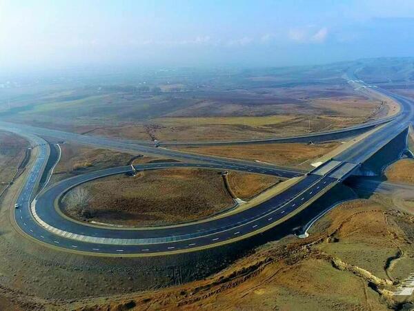 Zəngilanda magistiral yol bağlandı - FOTO