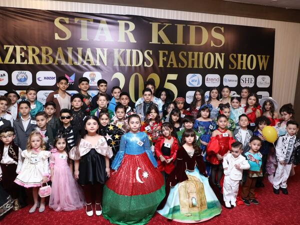 &quot;Azerbaijan Kids Fashion Show 2025&quot; yarışması keçirildi - <span class="color_red">FOTOlar</span>