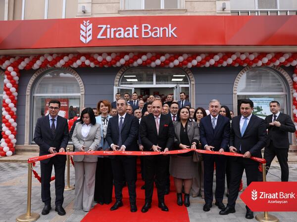 Ziraat Bank Azərbaycan 10 illiyi münasibəti ilə 10-cu filialını açdı - <span class="color_red">FOTO</span>