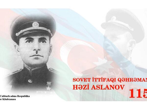 General Həzi Aslanovun 115 illik yubileyi haqqında virtual sərgi hazırlanıb - <span class="color_red">VİDEO</span>